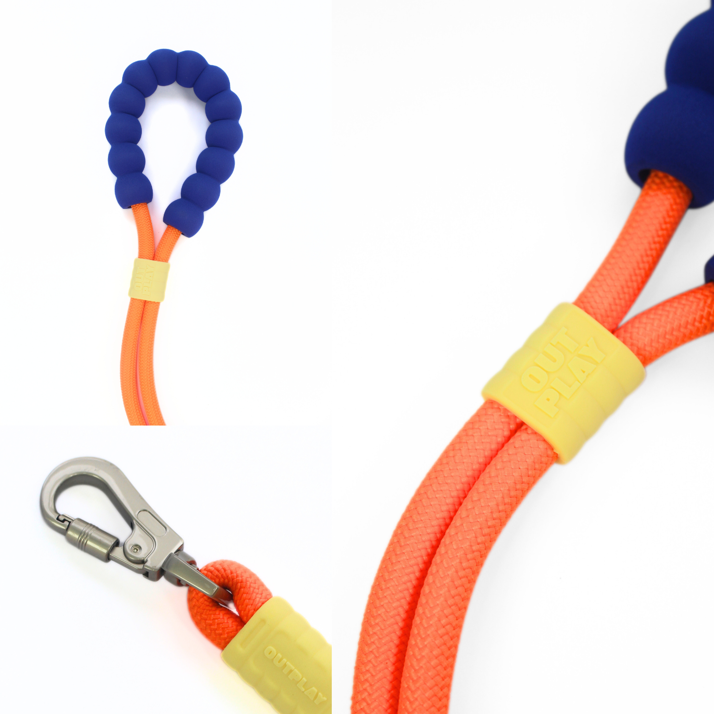 Bubble Leash Orange - Hands Free Multiway Dog Leash (5 Variants)