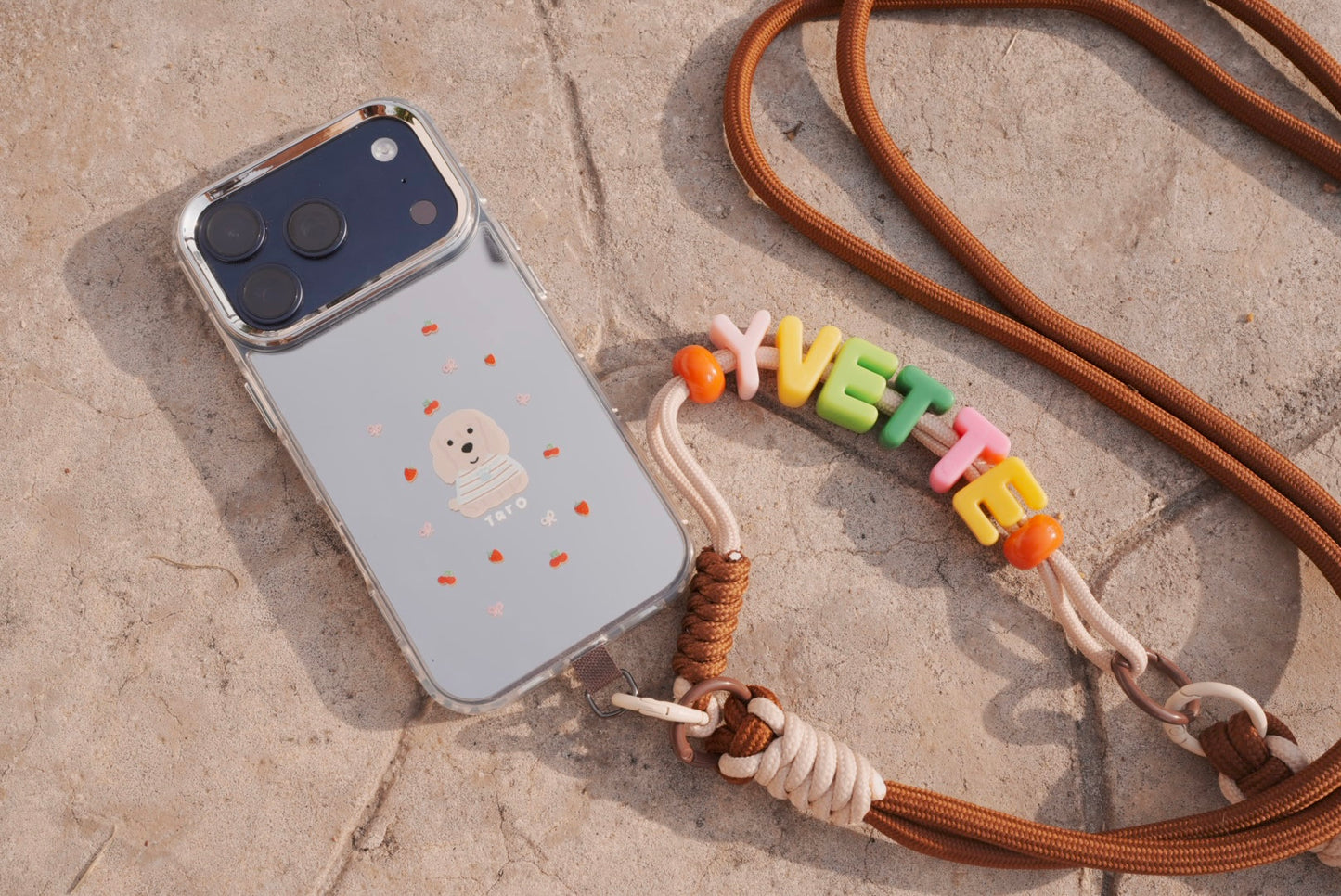 Customised Bead Keychain / Phone Strap