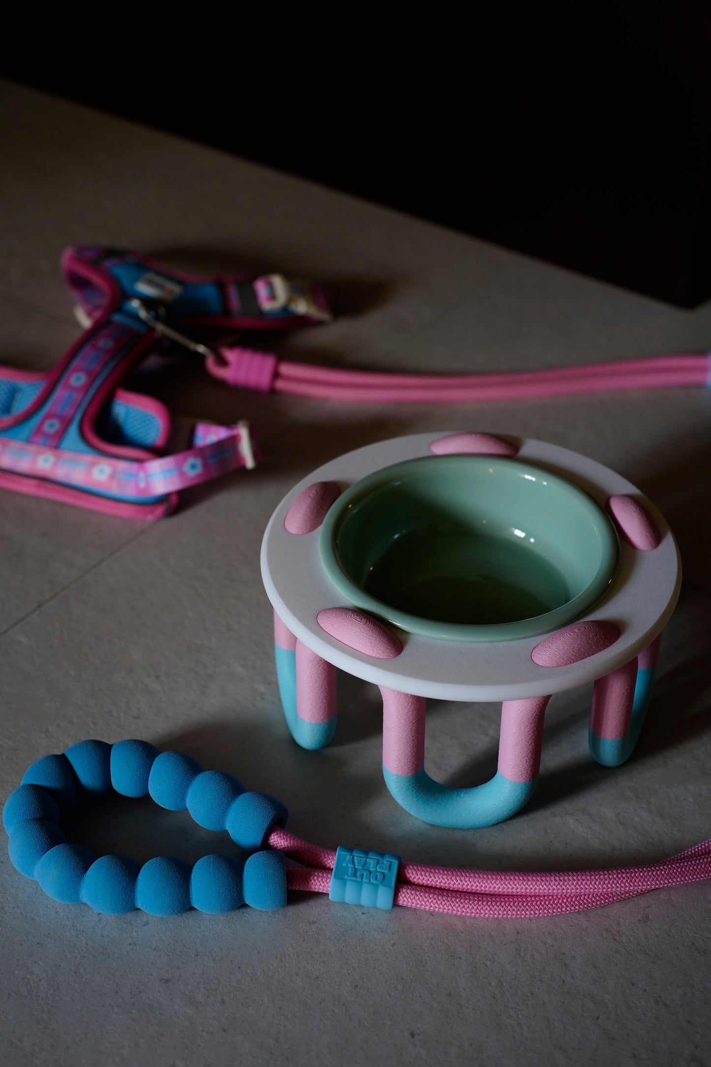 WIGGLY pet bowl by PLOOK PLOOK