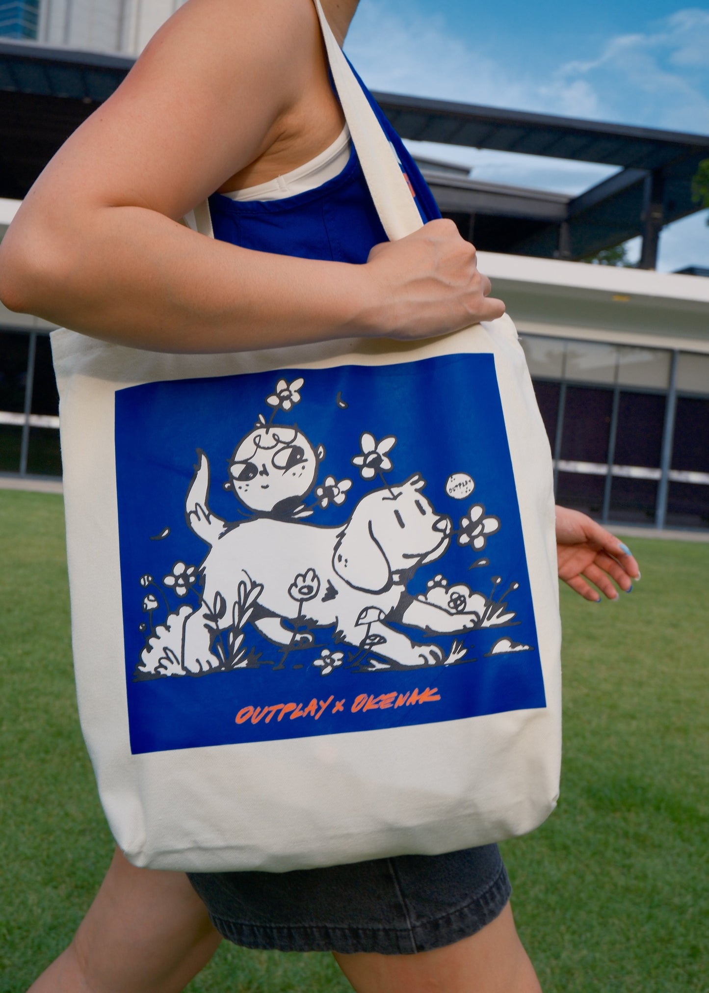 Everyday Canvas Tote - OUTPLAY X OKENAK