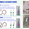 Bubble Leash Double - Hands Free Multiway Dog Leash (2 Sizes) Petal & Earth