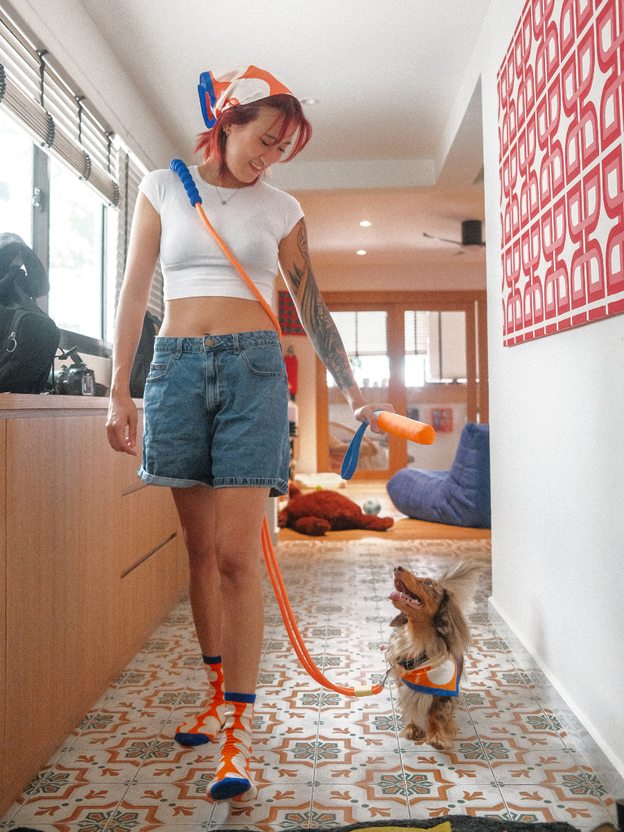 Bubble Dog Leash - Hands Free Multiway