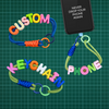 Customised Bead Keychain / Phone Strap