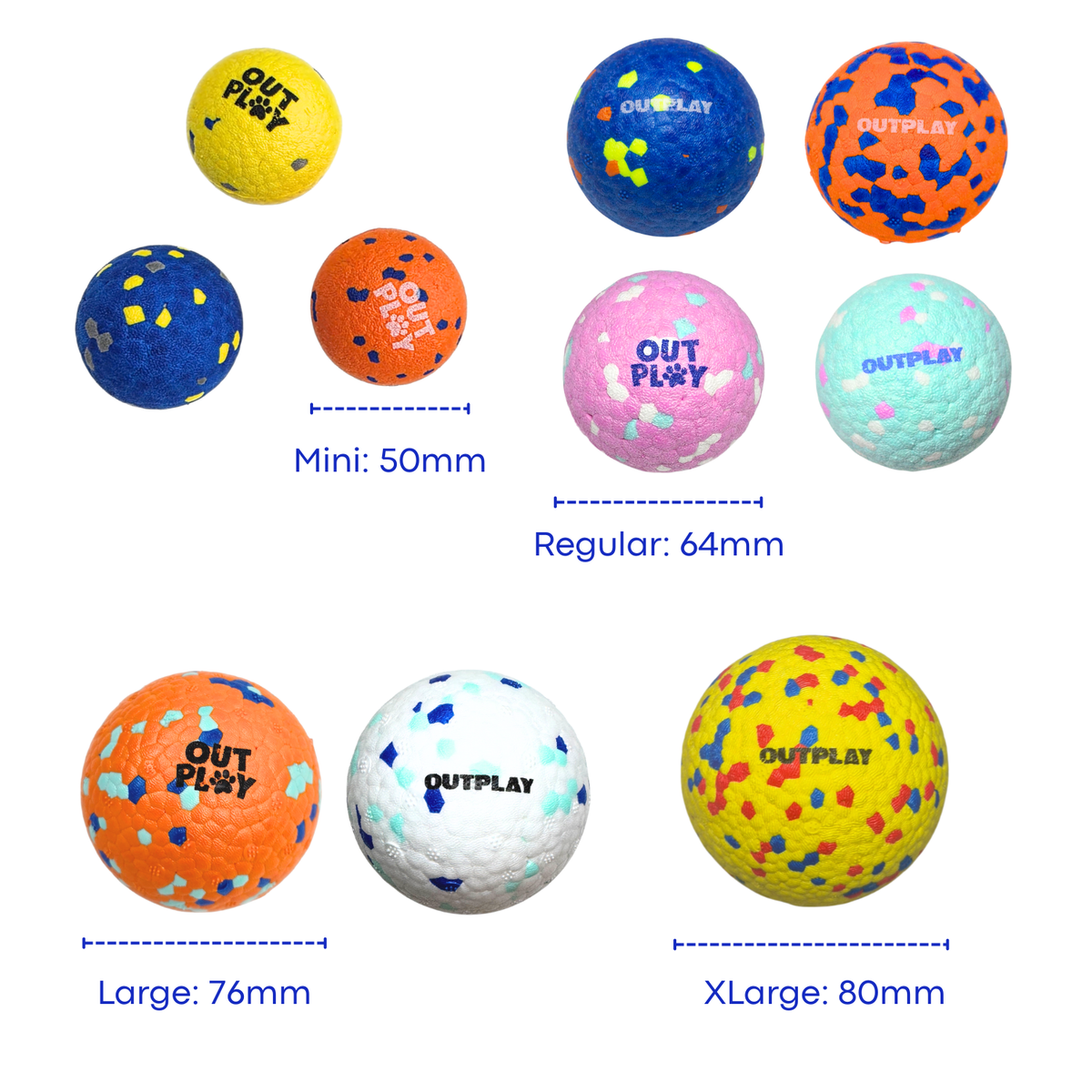 UltraFlex Ball Dog Toy (4 Sizes)