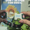 Multifunction Water Resistant Dog Collar - Petal & Earth